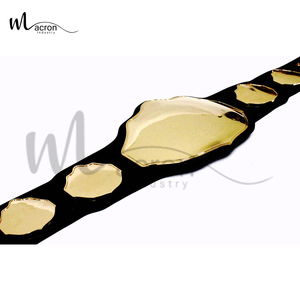 Ceinture en cuir et plaque métallique réglable, de qualité supérieure, style nouveau, fabrication artisanale, fournisseur de premier plan, vente en gros - Product Image 4