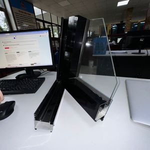 Système de fenêtre en aluminium Shalumi anodisé revêtu disponible au prix de gros à song hong aluminium Vietnam - Product Image 3