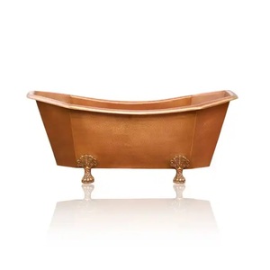 Baignoire autoportante de style moderne et de forme personnalisée Baignoire au design martelé disponible à un prix abordable - Product Image 1