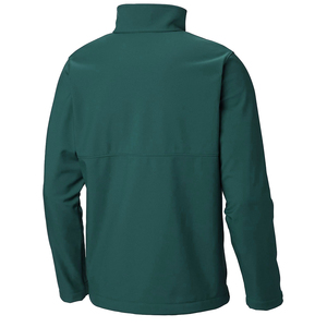<b>Men's</b> High Quality Stand Collar Softshell <b>Jackets</b> with Front Zipper Customized Logo Printing Lightweight Top for Winter - Product Image 6