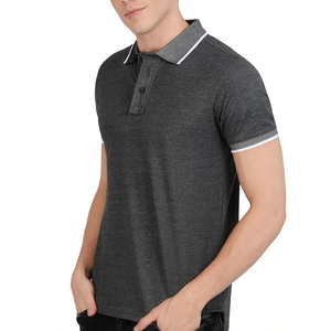 Venta al por mayor logotipo personalizado impresión hombres Polo verano colección 2025 Polo hombres Ropa Camisetas algodón talla grande - Product Image 3