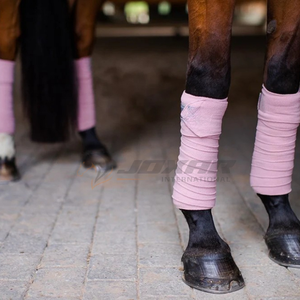 Envolturas de polo ecuestres personalizadas Vendaje de pierna de caballo de lana suave para entrenamiento Competición y protección Envolturas de polo personalizadas - Product Image 3