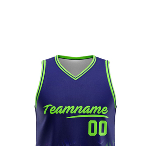 Camiseta de baloncesto universitario sublimada personalizada de alta calidad al por mayor, camisetas en blanco transpirables, opción de talla grande, uniforme impreso - Product Image 4