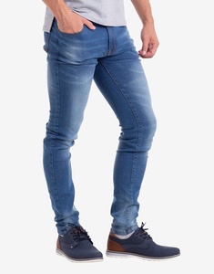 Pantalones vaqueros elásticos ultrasuaves de alta calidad para hombre, diseño de Ajuste Recto para una mayor comodidad, ropa de calle de invierno informal atemporal - Product Image 5