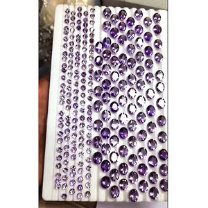 1095 Uds. Amatista de Brasil Natural facetada 10x8mm 11x9mm Oval 5mm corte 908cts piedras preciosas sueltas de alta calidad US $312 Todos - Product Image 4