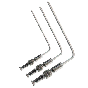 Nouveaux tubes d'aspiration médicaux en acier inoxydable de 18 cm, 5 mm et 10 mm, de haute qualité, par SUAVE SURGICAL INSTRUMENTS - Product Image 1