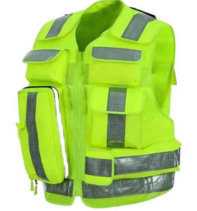 Gilet utilitaire à poche réglable entièrement personnalisable, sécurité, vente en gros personnalisée, gilets de protection personnelle, gilet tactique de sécurité - Product Image 1