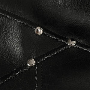 Ropa de hombre nueva moda chaqueta de piel sintética de alta calidad 2025 logotipo bordado PU chaqueta High Street chaqueta de cuero disponible - Product Image 4