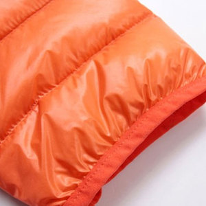 Wholesale <b>Light</b> Warm Custom Logo Nylon Black Hooded Winter Bubble Puffer <b>Jackets</b> Coat For Men - Product Image 5