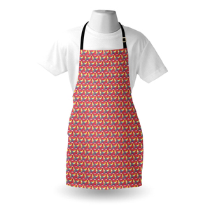 Delantal de cocina de diseño personalizado de material de algodón puro 100% de alta calidad con 2 bolsillos - Product Image 5