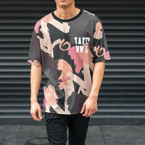 Nouvelle saison hommes décontracté mode personnalisé surdimensionné 100% coton T-Shirt Polo conception unie poids lourd sublimé T-Shirt printemps - Product Image 6