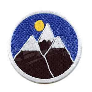Badge brodé personnalisé à prix bas pour accessoires de vêtements - Product Image 6
