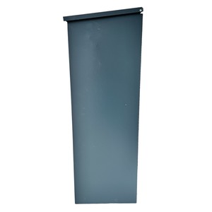 Cassetta Postale Moderna Jet-Line in Metallo Antracite Grande 99,5x35x45,5cm con Scomparto per Posta e Pacchi - Product Image 1