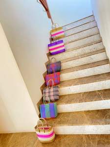 แฮนด์เมดในอินเดียถุงช้อปปิ้งผ้าไนลอนทำจากพลาสติก PP แบบใช้ซ้ำได้เป็นมิตรต่อสิ่งแวดล้อม - Product Image 2