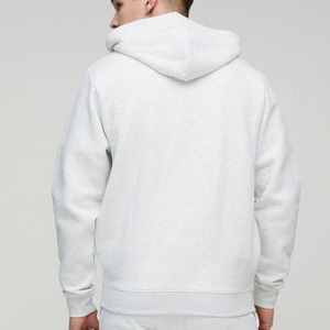 Sweat à capuche décontracté à manches longues pour hommes avec poche Kanga 100% coton pour la salle de sport - Product Image 4