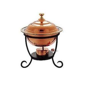 อาหารบุฟเฟ่ต์หม้ออุ่นอาหารเย็นโต๊ะเสิร์ฟอาหารโรงแรมขัดเงาพร้อมขาตั้ง - Product Image 5