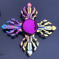 Nuevo Juguete Antiestrés de Aleación con Giroscopio de Dedo, Spinner de Mano, Venta al por Mayor de Fábrica, Unisex, para Mayores de 14 Años