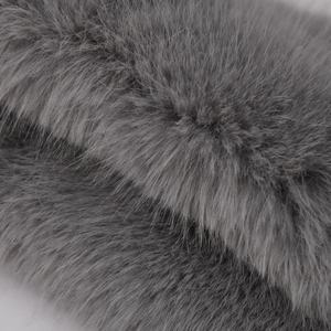 Оптовая Продажа с фабрики монгольский 100% полиэстер длинная ткань из искусственного меха лисы Новинка для одежды пальто - Product Image 2