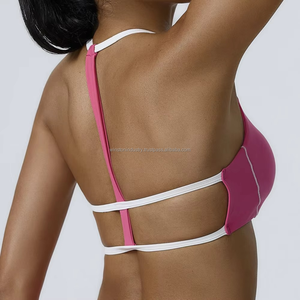 Nouveau soutien-gorge de sport sans couture pour femme, collection 2025-2026, idéal pour le sport en extérieur, la gym et le yoga, personnalisable avec broderie. - Product Image 2