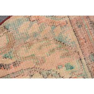 พรมขนสัตว์ตุรกีสีเบจ2.5 x 1.5ft คลาสสิกลายเย็บปะสี่เหลี่ยมผืนผ้าสำหรับทางเข้าห้องนั่งเล่นยางสำหรับใช้ในบ้าน - Product Image 5