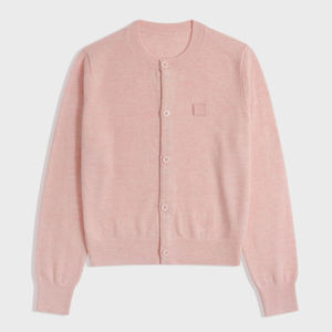 Long Sleeve <b>Women</b> Winter Loose Comfortable <b>Vest</b> Pullover Support Custom Logo Front Color Knit <b>Sweater</b> Cotton - Product Image 1