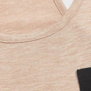 Débardeur de sport pour homme, haute qualité, coton/fibre de bambou, logo personnalisé, séchage rapide, respirant, écologique, col rond, 220g, vente chaude - Product Image 6