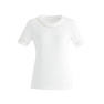 เสื้อโยคะสีขาวนวลลายทางสีดำ รุ่น E-3121 (L) แบบตัดเย็บ - Product Image 2