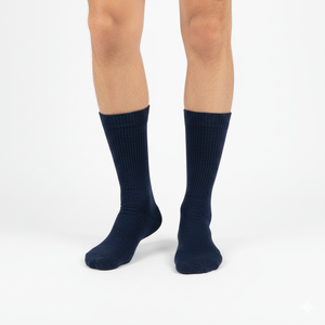 Chaussettes d'hiver chaudes en coton pour hommes, antibactériennes et décontractées du fabricant-Fabriqué en Turquie avec logo personnalisé et service OEM - Product Image 4