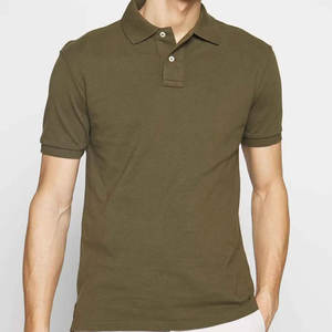 Camiseta de punto de verano táctica Lisa para hombre, camiseta de manga corta de secado rápido para Polo para hombre - Product Image 1