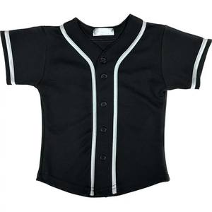 Uniformes deportivos de equipo de béisbol impresos a rayas de diseño personalizado con botón camisetas de béisbol de softbol transpirables de secado rápido 2025 - Product Image 1