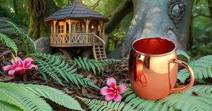 Mules de Moscou en cuivre massif Koi Mugs en cuivre massif pur sans doublure Tasse en cuivre lisse de 16 oz - Product Image 2