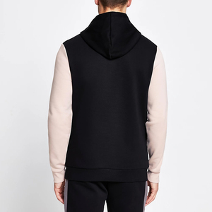 Chándal para Hombre de Algodón/Poliéster con Diseño de Bloques de Color, Capucha y Cordones, Diseño Transpirable con Bolsillos Delanteros 2026 - Product Image 6