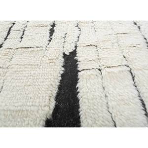 Tapis en laine noué à la main Zuri Ivory, motif abstrait rectangulaire, tapis de salon pour la décoration de la maison et du couloir - Modèle SKWL-734 - Product Image 3