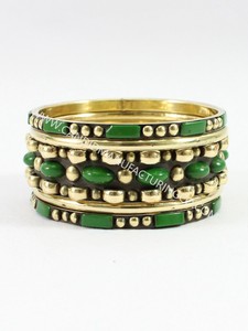 Ensemble de bracelets en os et en laiton parfaitement faits à la main, ensemble de bracelets indiens pour femmes, à la mode de l'inde - Product Image 2