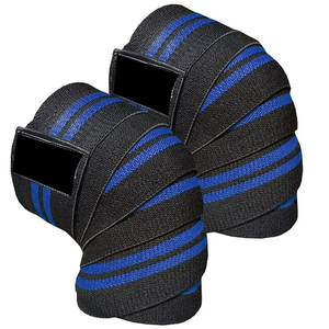 Premium Quality <b>Neoprene</b> Weightlifting <b>Knee</b> Wraps with Professional Protection Breathable Design and Heavy Duty <b>Support</b> - Product Image 1