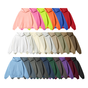 Sweat-shirts à capuche amples d'hiver, sweat-shirts à capuche à épaules tombantes, sweat-shirts à capuche personnalisés OEM pour hommes - Product Image 4