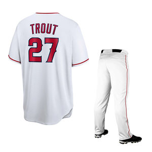 Uniforme d'entraînement de baseball de haute qualité entièrement imprimé par sublimation, 100% polyester respirant, séchage rapide, ensemble personnalisé avec nom d'équipe - Product Image 2