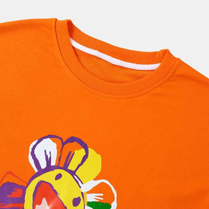 Sudaderas Unisex de algodón 100% de alta calidad de talla grande ropa de calle anticontracción logotipo bordado sudaderas con capucha personalizadas para otoño - Product Image 4