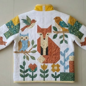 Chaqueta de hombre para otoño/invierno 2024, cálida, de felpa, con diseño de patchwork, con bolsillo con cremallera y capucha, corte holgado. - Product Image 3