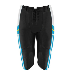 Uniforme de football américain personnalisé avec des initiales cousues sur toute la surface, imprimé par sublimation, sans décoloration, rembourré, respirant, en gros - Product Image 6