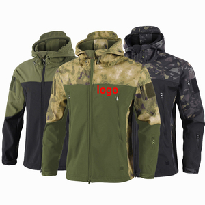 Chaqueta Táctica de Caza Unisex con Logotipo Personalizado, Chaqueta de Invierno Impermeable y Transpirable de Tela Oxford, Estilo Softshell Shark para Senderismo - Product Image 1