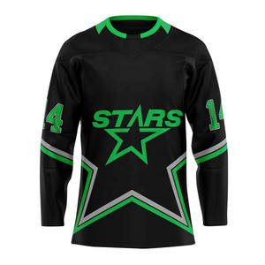 Calidad Premium Precio al por mayor Nombre del equipo personalizado Jersey de hockey sobre hielo Uniforme y camiseta de hockey - Product Image 1