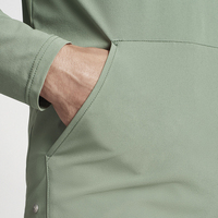 Sweat-shirts à fermeture éclair sur le devant pour hommes, en coton épais de haute qualité, sur mesure
