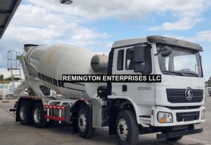 Camion malaxeur à béton Shacman L3000 8x4 2022, transmission manuelle, moteur diesel, conduite à gauche, camions à ciment d'occasion à prix abordable - Product Image 4