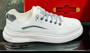 Zapatos Blancos Estilo Walking para Hombre 2026, Zapatillas Casuales de Alta Calidad con Logotipos Personalizables, Ecológicas, OEM - Product Image 3