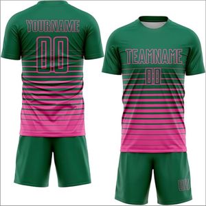 Conjunto de Camiseta de Fútbol Unisex Personalizada de Alta Calidad de Secado Rápido, Nuevo Diseño para Adultos, Ropa de Fútbol con Estampado Digital, 100% Poliéster - Product Image 2