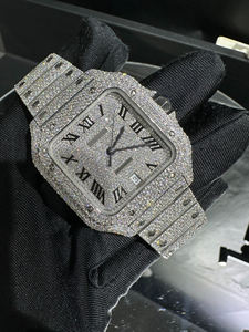 High Quality Luxury Moissanite <b>Watch</b> Custom <b>Iced</b> <b>Out</b> <b>Watch</b> for Gift Factory Wholesale Hip Hop Style <b>Iced</b> <b>Out</b> Mechanical <b>Watches</b> - Product Image 5