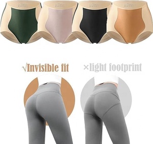 Braguitas de algodón sin costuras de corte alto para posparto, al por mayor, personalizadas, de talle medio, moldeadoras de abdomen y levanta glúteos para mujer - Product Image 3