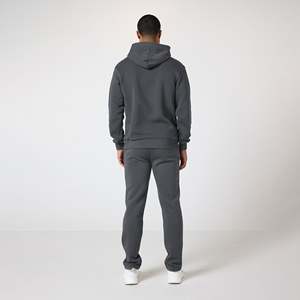 Survêtement de jogging en molleton de coton lourd pour homme, imprimé par transfert thermique personnalisé, décontracté, automne, vente en gros - Product Image 4