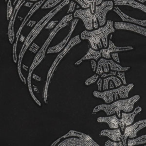 Sweat à capuche strass de haute qualité surdimensionné personnalisé thermique hommes sweats à capuche pour vêtements de rue coupe ample hommes sweats à capuche - Product Image 4